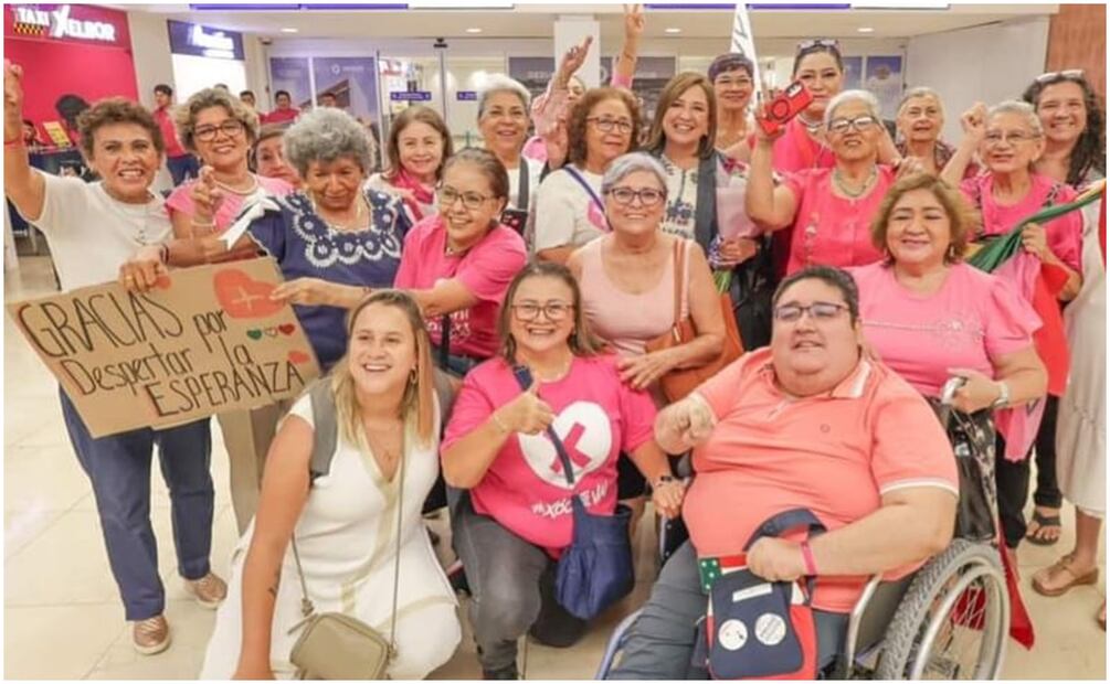 Ex candidata presidencial Xóchitl Gálvez agradece en Mérida a quienes la apoyaron en su campaña. Foto: Especial