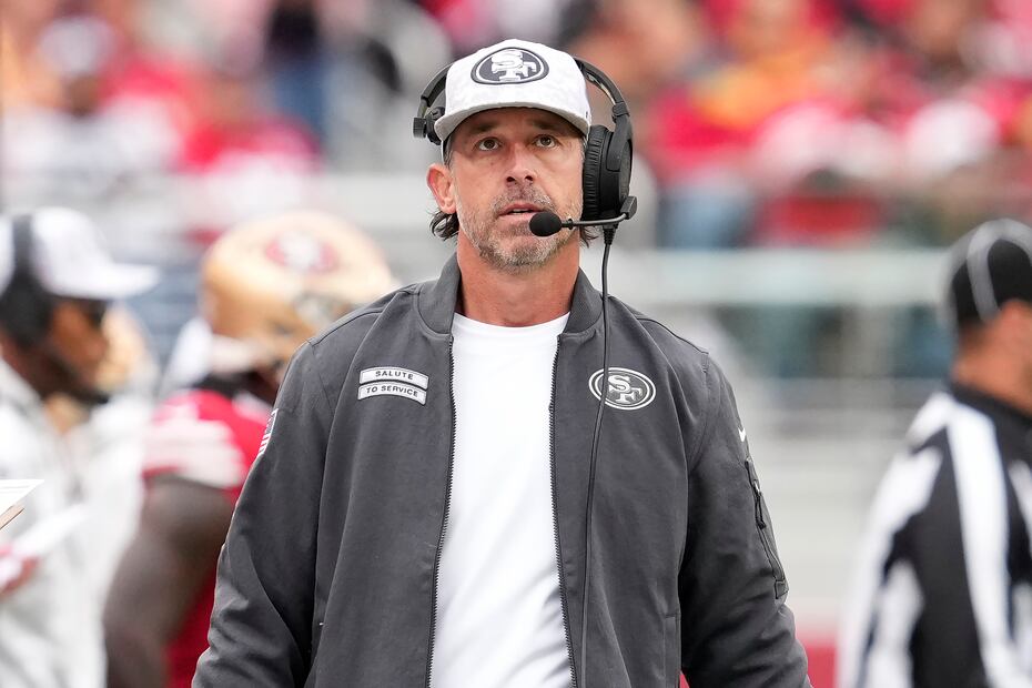 Kyle Shanahan con los 49ers de San Francisco - Foto: AP