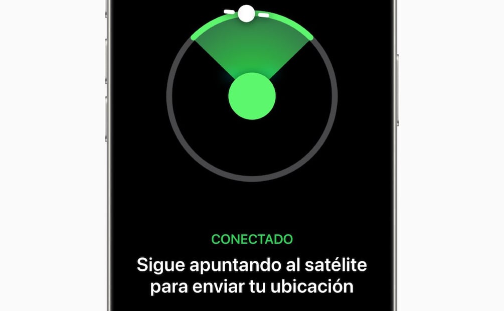 Para los mensajes vía satélite se necesita un iPhone 14 o posterior con iOS 18.4 o posterior instalado. | Foto: cortesía Apple