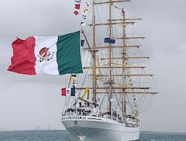 Alcalde de Nueva York reporta dos muertos, tras choque de Buque Cuauhtémoc; informa había 277 tripulantes