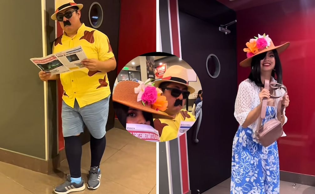 Un par de jóvenes conquistaron las redes sociales luego de asistir disfrazados de Jumba y Pleakley, personajes del universo de Lilo & Stitch, al estreno del live action.
Foto: Captura de pantalla en TikTok