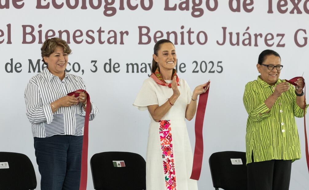 La presidenta Claudia Sheinbaum Pardo encabeza la Inauguración de la Sede Educativa Parque Ecológico Lago de Texcoco, de Universidades para el Bienestar Benito Juárez García, en Texcoco, Estado de México. Foto Hugo Salvador El Universal