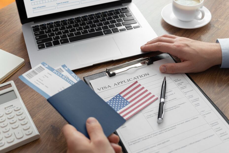 Visa americana. Foto: Freepik
