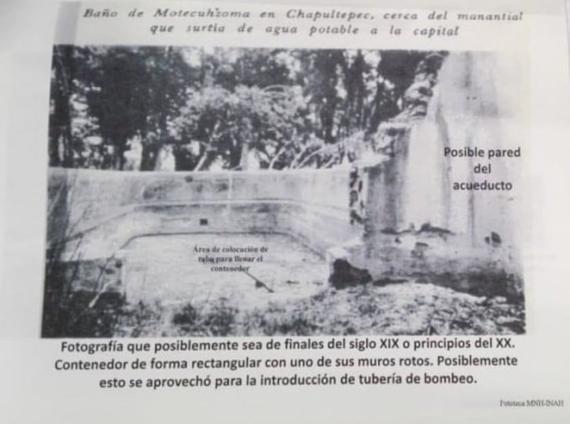 ¿Moctezuma se bañaba en Chapultepec?