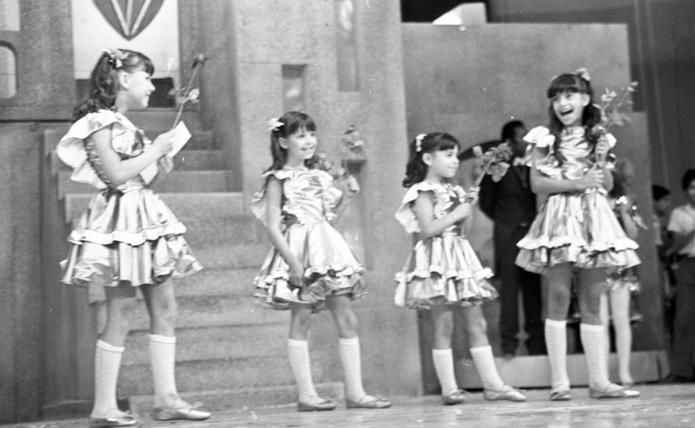Grupo Colibrí, ganadoras de Juguemos a Cantar 1983. Foto: Archivo EL UNIVERSAL
