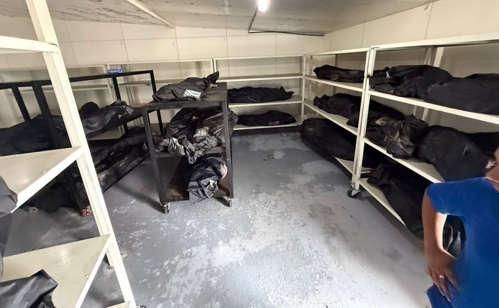 En el crematorio Plenitud de Ciudad Juárez, se hallaron 383 cuerpos que están siendo analizados por las autoridades (03/07/2025). Foto: Especial