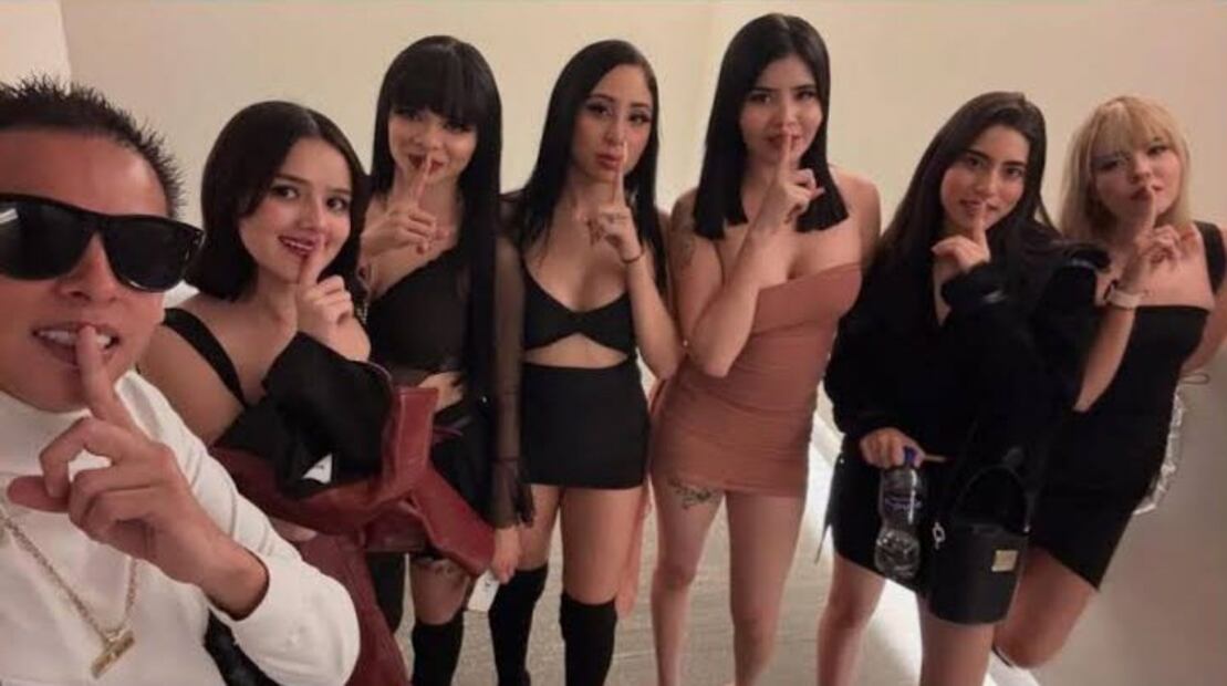 Ellas han sido las parejas del productor. Foto: Redes Sociales