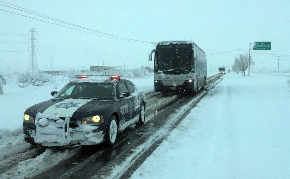 Los estados de Chihuahua y Sonora han sido los más afectados hasta el momento por la Quinta Tormenta Invernal del año. /EFE