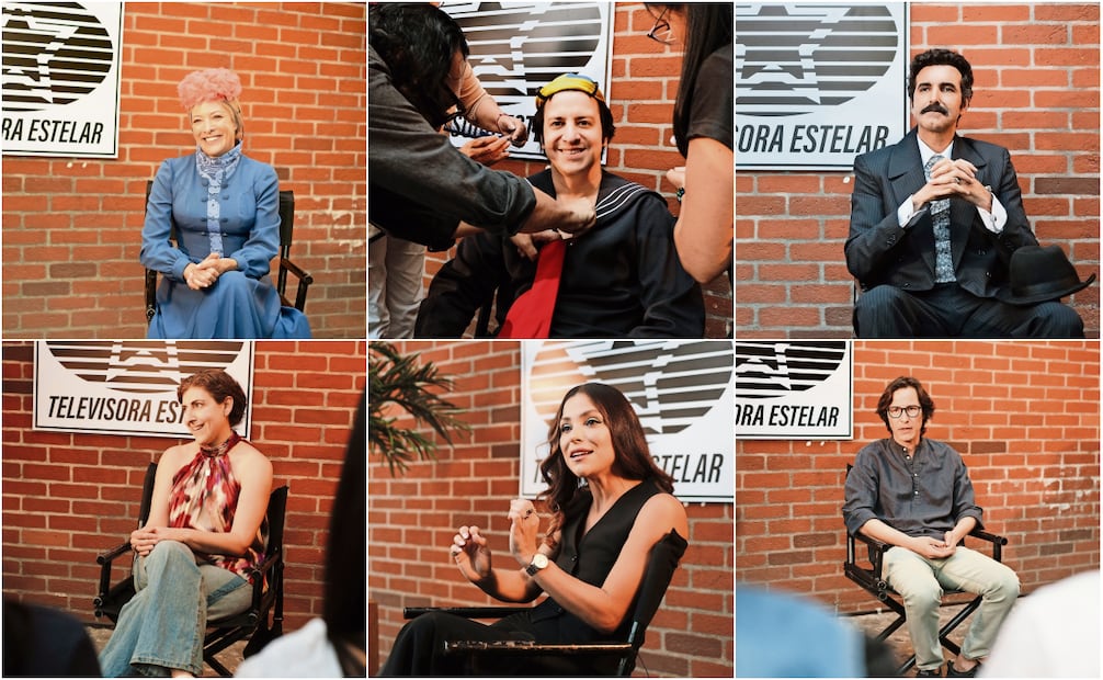 Andrea Noli dará vida a Angelines Fernández, Doña Clotilde.
Juan Lecanda interpretará a Carlos Villagrán, alias Quico.
Arturo Barba se pone en la piel de Rubén Aguirre, Profesor Jirafales.
Karina Gidi como Elsa Bolaños, la mamá de Chespirito.
Paulina Dávila como Graciela Fernández, exesposa de Roberto.
Rodrigo Santos, uno de los directores de la serie.
Fotos: MAX