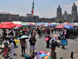 Marchas, movilizaciones, protestas y plantón: así ha sido la estancia de los maestros de la CNTE en la CDMX